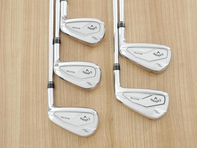 Iron set : Callaway : ชุดเหล็ก Callaway ELYTE Max Fast (ออกปี 2025 ตีง่ายมาก ไกล Japan Spec.) มีเหล็ก 6-Pw (5 ชิ้น) ก้านเหล็ก NS Pro ZELOS 7 Flex S