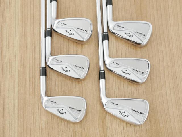 Iron set : Callaway : ชุดเหล็ก Callaway X Forged Star (ออกปี 2024) มีเหล็ก 5-Pw (6 ชิ้น) ก้านเหล็ก NS Pro 950 NEO Flex S