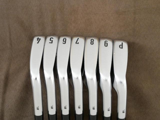 Iron set : Callaway : ชุดเหล็ก Callaway X Forged (ปี 2019) มีเหล็ก 4-Pw (7 ชิ้น) ก้านเหล็ก NS Pro 950 Flex S