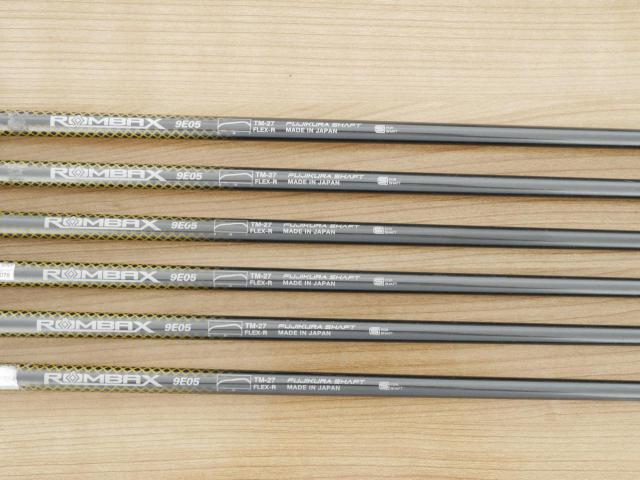 Iron set : Titleist : ชุดเหล็ก Titleist AP2 Forged มีเหล็ก 5-Pw (6 ชิ้น) ก้านกราไฟต์ Fujikura ROMBAX 9E05 Flex R