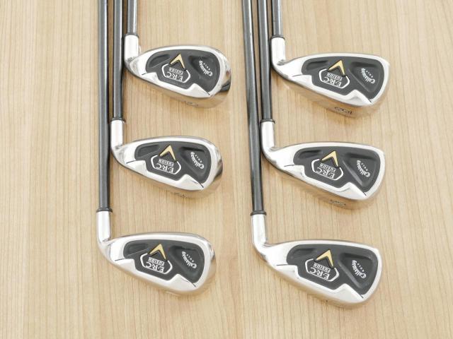 Lady club : All : ชุดเหล็ก Callaway ERC Fusion มีเหล็ก 7-Pw,Aw,Sw (6 ชิ้น) ก้านกราไฟต์ Flex L