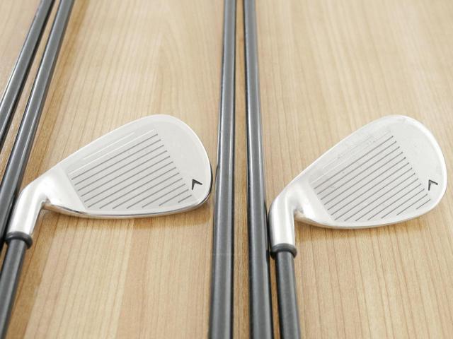 Lady club : All : ชุดเหล็ก Callaway ERC Fusion มีเหล็ก 7-Pw,Aw,Sw (6 ชิ้น) ก้านกราไฟต์ Flex L