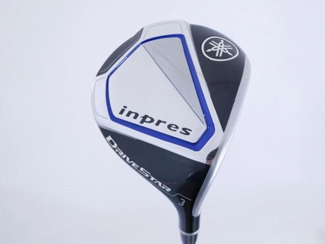 Fairway Wood : Yamaha : หัวไม้ 3 Yamaha Inpres DriveStar (รุ่นปี 2023 ตีไกลมากๆ) Loft 15 ก้าน Fujikura Speeder NX M423f Flex R