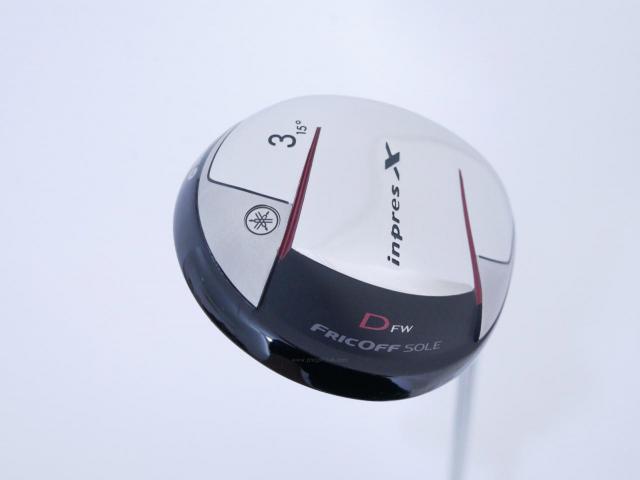 Fairway Wood : Yamaha : หัวไม้ 3 Yamaha Inpres X D Fw Loft 15 ก้านเหล็ก Dynamic Gold S200