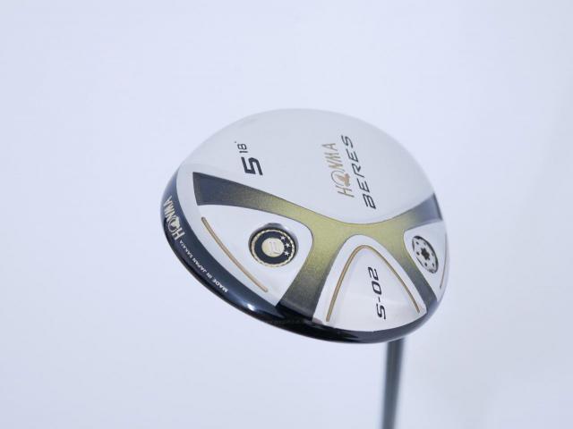 Fairway Wood : Honma : **มีบุบ ก้าน 3 ดาว** หัวไม้ 5 Honma Beres S-02 Loft 18 ก้าน ARMRQ 6 (49) Flex SR (3 ดาว)