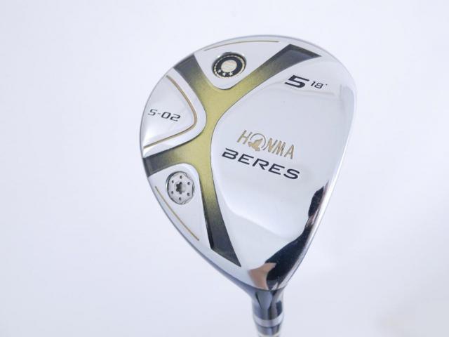 Fairway Wood : Honma : **มีบุบ ก้าน 3 ดาว** หัวไม้ 5 Honma Beres S-02 Loft 18 ก้าน ARMRQ 6 (49) Flex SR (3 ดาว)