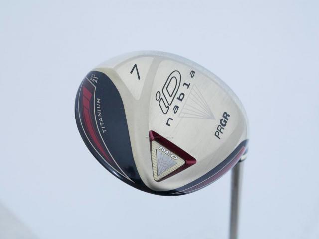 Fairway Wood : PRGR : หัวไม้ 7 PRGR ID Nabla RED (รุ่นท้อป Titanium) Loft 21 ก้าน M-37 (Flex R)