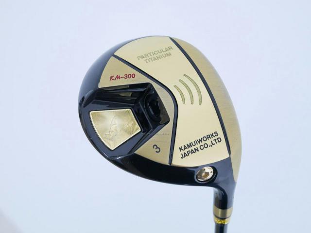 Fairway Wood : Kamui : หัวไม้ 3 Kamuiworks KM-300 (หน้าเด้ง มีสปริงข้างใน หายากมาก) Loft 15 ก้าน Fujikura Double Kick Flex R