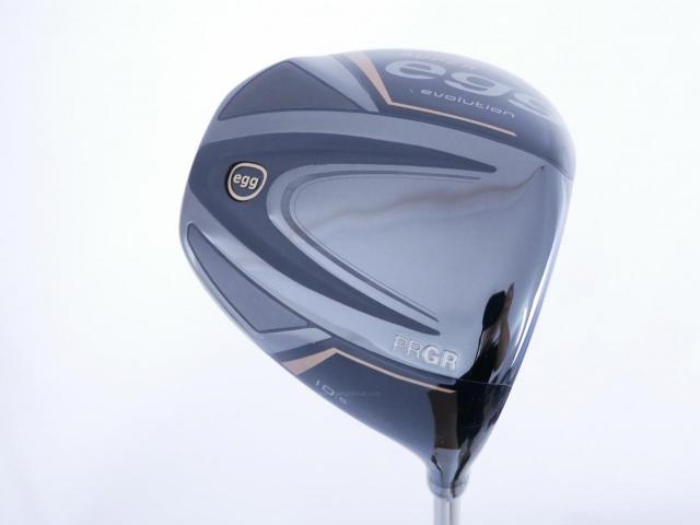 Driver : PRGR : ไดรเวอร์ PRGR Super EGG Evolution 500cc. (รุ่นล่าสุด ออกปี 2024 หน้าเด้งเกินกฏ ตีไกลมาก) Loft 10.5 Flex R2 (M-35)