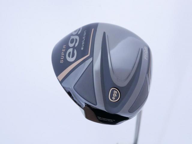 Driver : PRGR : ไดรเวอร์ PRGR Super EGG Evolution 500cc. (รุ่นล่าสุด ออกปี 2024 หน้าเด้งเกินกฏ ตีไกลมาก) Loft 10.5 Flex R2 (M-35)