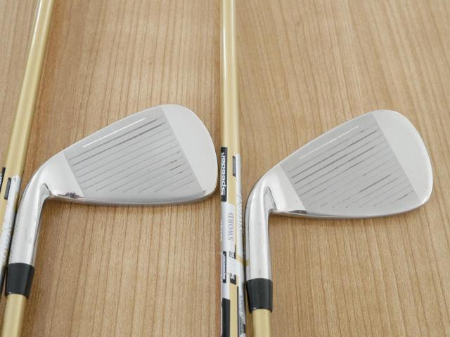 Iron set : Katana : ชุดเหล็ก Katana Sword Sniper 589 (หน้าเด้ง) มีเหล็ก 6-Pw (5 ชิ้น) ก้านกราไฟต์ Speeder 589 Flex R