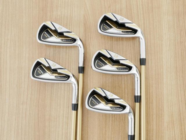 Iron set : Katana : ชุดเหล็ก Katana Sword Sniper 589 (หน้าเด้ง) มีเหล็ก 6-Pw (5 ชิ้น) ก้านกราไฟต์ Speeder 589 Flex R