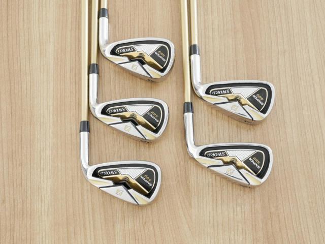 Iron set : Katana : ชุดเหล็ก Katana Sword Sniper 589 (หน้าเด้ง) มีเหล็ก 6-Pw (5 ชิ้น) ก้านกราไฟต์ Speeder 589 Flex R
