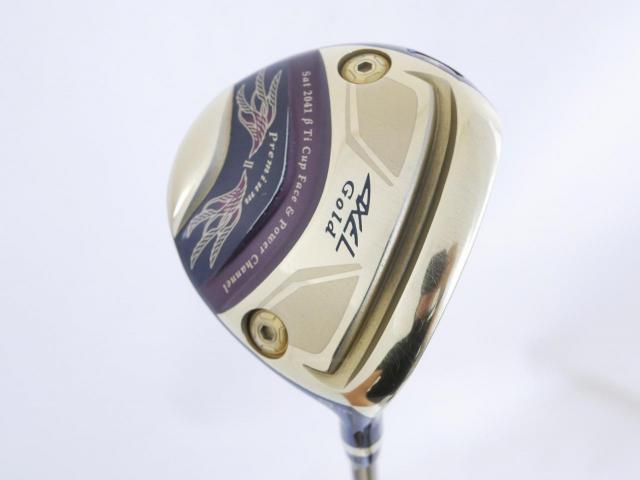 Fairway Wood : Tsuruya : หัวไม้ 5 Tsuruya AXEL Gold Premium II (รุ่นท๊อปสุด หายากมาก) Loft 18 Flex R