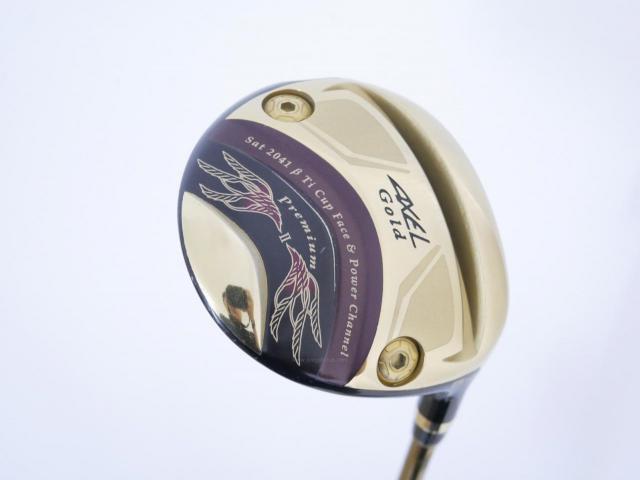 Fairway Wood : Tsuruya : หัวไม้ 5 Tsuruya AXEL Gold Premium II (รุ่นท๊อปสุด หายากมาก) Loft 18 Flex R