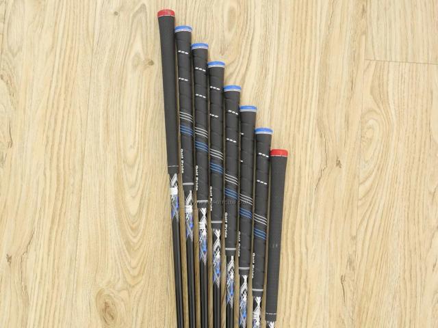 Iron set : Titleist : ชุดเหล็ก Titleist VG3 Type D Forged (รุ่นล่าสุด ปี 2019 Japan Spec. ตีง่ายและไกลที่สุดของ Titleist) มีเหล็ก 6-Pw,Aw,As,Sw (8 ชิ้น) ก้านกราไฟต์ Flex R