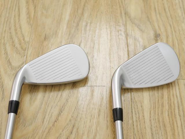 Iron set : Titleist : ชุดเหล็ก Titleist VG3 Type D Forged (รุ่นล่าสุด ปี 2019 Japan Spec. ตีง่ายและไกลที่สุดของ Titleist) มีเหล็ก 6-Pw,Aw,As,Sw (8 ชิ้น) ก้านกราไฟต์ Flex R