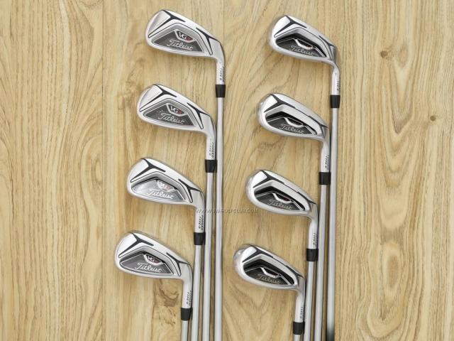 Iron set : Titleist : ชุดเหล็ก Titleist VG3 Type D Forged (รุ่นล่าสุด ปี 2019 Japan Spec. ตีง่ายและไกลที่สุดของ Titleist) มีเหล็ก 6-Pw,Aw,As,Sw (8 ชิ้น) ก้านกราไฟต์ Flex R