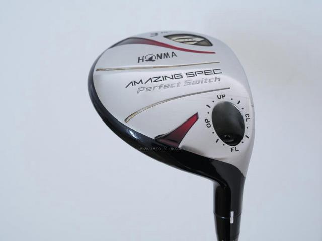 Fairway Wood : Honma : **ก้าน 3 ดาว** หัวไม้ 3 Honma Amazing Spec Perfect Switch Loft 15 ก้าน ARMRQ 6 Flex R (3 ดาว)
