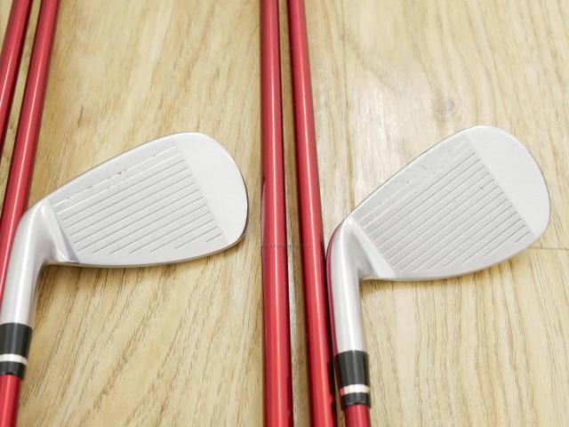 Iron set : Yamaha : ชุดเหล็ก Yamaha Inpres RMX UD+2 (ปี 2016 ตีไกลที่สุด ไกลกว่าเหล็กทั่วไป 2 เบอร์) มีเหล็ก 7-Pw,Aw,As (6 ชิ้น) ก้านกราไฟต์ Mitsubishi Bassara i50xct Flex Lite (R2)