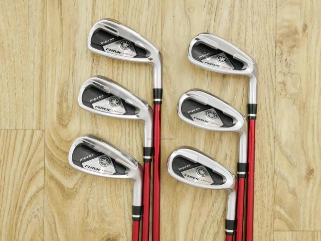 Iron set : Yamaha : ชุดเหล็ก Yamaha Inpres RMX UD+2 (ปี 2016 ตีไกลที่สุด ไกลกว่าเหล็กทั่วไป 2 เบอร์) มีเหล็ก 7-Pw,Aw,As (6 ชิ้น) ก้านกราไฟต์ Mitsubishi Bassara i50xct Flex Lite (R2)