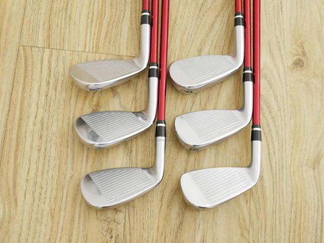 Iron set : Yamaha : ชุดเหล็ก Yamaha Inpres RMX UD+2 (ปี 2016 ตีไกลที่สุด ไกลกว่าเหล็กทั่วไป 2 เบอร์) มีเหล็ก 7-Pw,Aw,As (6 ชิ้น) ก้านกราไฟต์ Mitsubishi Bassara i50xct Flex Lite (R2)