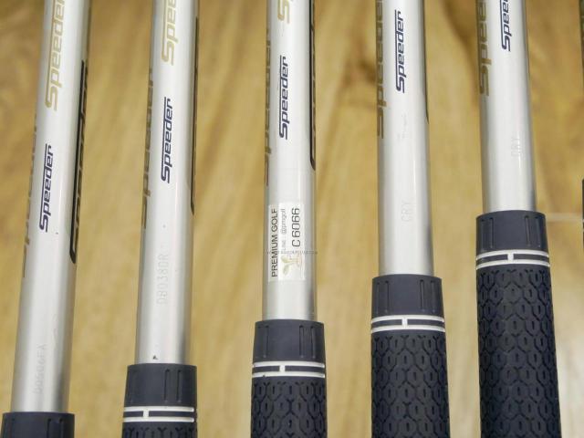 Iron set : Bridgestone : ชุดเหล็ก Bridgestone JGR Hybrid Forged (ตีไกลกว่าตัวอื่น 2 เบอร์) มีเหล็ก 6-P1,P2 (6 ชิ้น) ก้านกราไฟต์ Fujikura Air Speeder (R)
