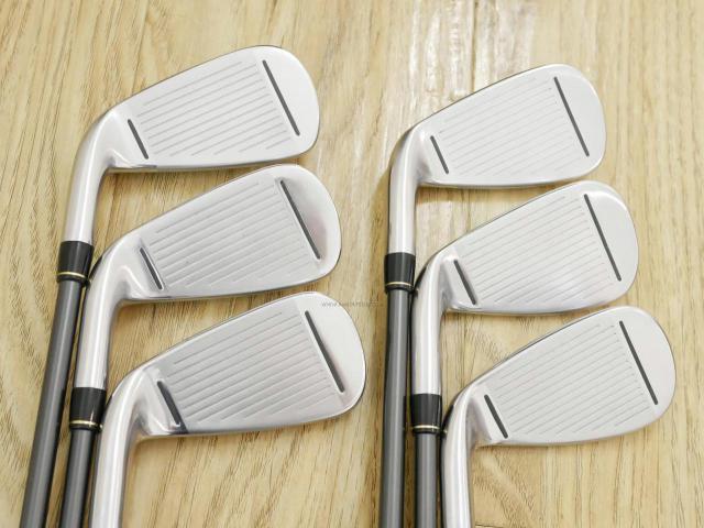 Iron set : Taylormade : ชุดเหล็ก Taylormade Gloire G (รุ่นท๊อปสุด ตีไกลมากๆ เหล็ก 7 Loft 26.5 หน้าเด้ง) มีเหล็ก 5-Pw (6 ชิ้น) ก้านกราไฟต์ Flex R