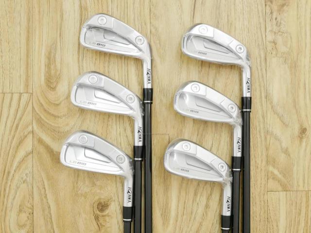 Iron set : Honma : **ของใหม่ ยังไม่แกะพลาสติก** ชุดเหล็ก Honma LB-818 (ออกปี 2021 หน้าเด้ง ตีง่าย ไกล) มีเหล็ก 5-10 (6 ชิ้น) ก้านกราไฟต์ Honma Vizard 60 Flex S