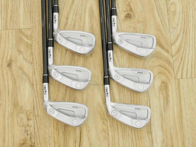 Iron set : Honma : **ของใหม่ ยังไม่แกะพลาสติก** ชุดเหล็ก Honma LB-818 (ออกปี 2021 หน้าเด้ง ตีง่าย ไกล) มีเหล็ก 5-10 (6 ชิ้น) ก้านกราไฟต์ Honma Vizard 60 Flex S