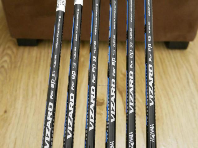 Iron set : Honma : **ของใหม่ ยังไม่แกะพลาสติก** ชุดเหล็ก Honma LB-808 EP Forged (นุ่มมากๆ) มีเหล็ก 5-10 (6 ชิ้น) ก้านกราไฟต์ Honma Vizard 53 Flex SR