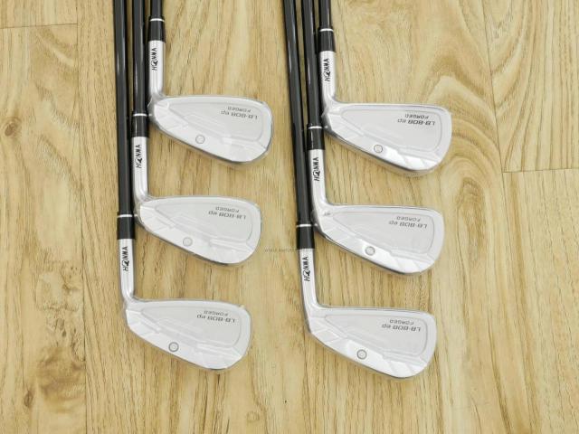 Iron set : Honma : **ของใหม่ ยังไม่แกะพลาสติก** ชุดเหล็ก Honma LB-808 EP Forged (นุ่มมากๆ) มีเหล็ก 5-10 (6 ชิ้น) ก้านกราไฟต์ Honma Vizard 53 Flex SR