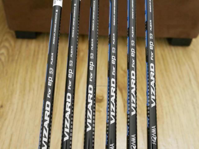 Iron set : Honma : **ของใหม่ ยังไม่แกะพลาสติก** ชุดเหล็ก Honma LB-808 EP Forged (นุ่มมากๆ) มีเหล็ก 5-10 (6 ชิ้น) ก้านกราไฟต์ Honma Vizard 53 Flex R