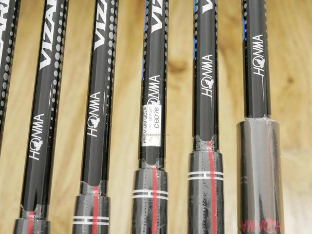 Iron set : Honma : **ของใหม่ ยังไม่แกะพลาสติก** ชุดเหล็ก Honma LB-808 EP Forged (นุ่มมากๆ) มีเหล็ก 5-10 (6 ชิ้น) ก้านกราไฟต์ Honma Vizard 53 Flex R