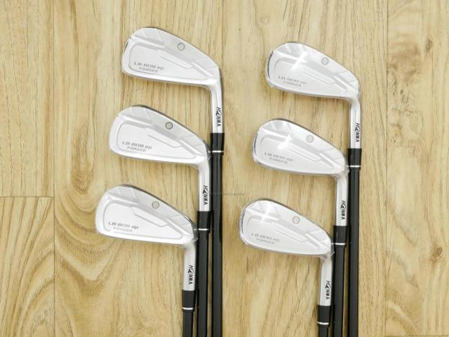 Iron set : Honma : **ของใหม่ ยังไม่แกะพลาสติก** ชุดเหล็ก Honma LB-808 EP Forged (นุ่มมากๆ) มีเหล็ก 5-10 (6 ชิ้น) ก้านกราไฟต์ Honma Vizard 53 Flex R