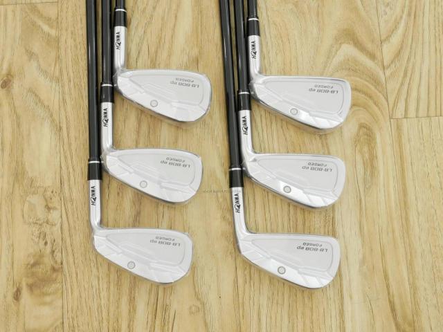 Iron set : Honma : **ของใหม่ ยังไม่แกะพลาสติก** ชุดเหล็ก Honma LB-808 EP Forged (นุ่มมากๆ) มีเหล็ก 5-10 (6 ชิ้น) ก้านกราไฟต์ Honma Vizard 53 Flex R