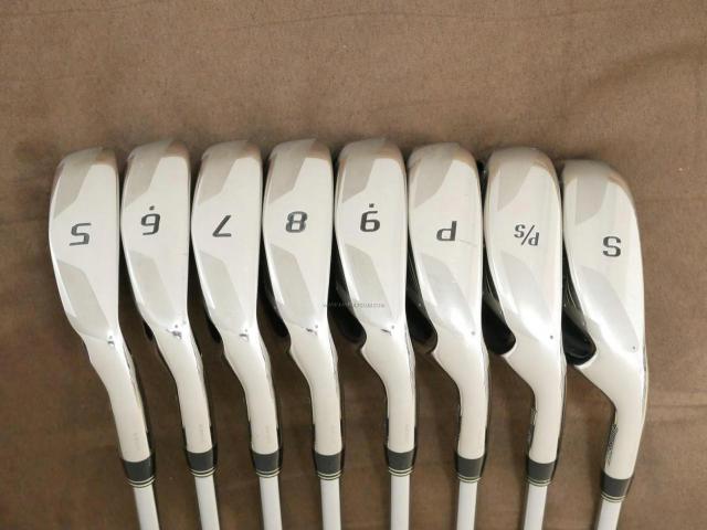 Iron set : Tourstage : ชุดเหล็ก Tourstage VIQ มีเหล็ก 5-Pw,Aw,Sw (8 ชิ้น) ก้านเหล็ก GS85 S200