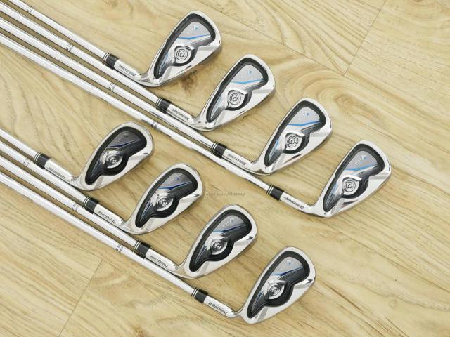 Iron set : Tourstage : ชุดเหล็ก Tourstage VIQ มีเหล็ก 5-Pw,Aw,Sw (8 ชิ้น) ก้านเหล็ก GS85 S200