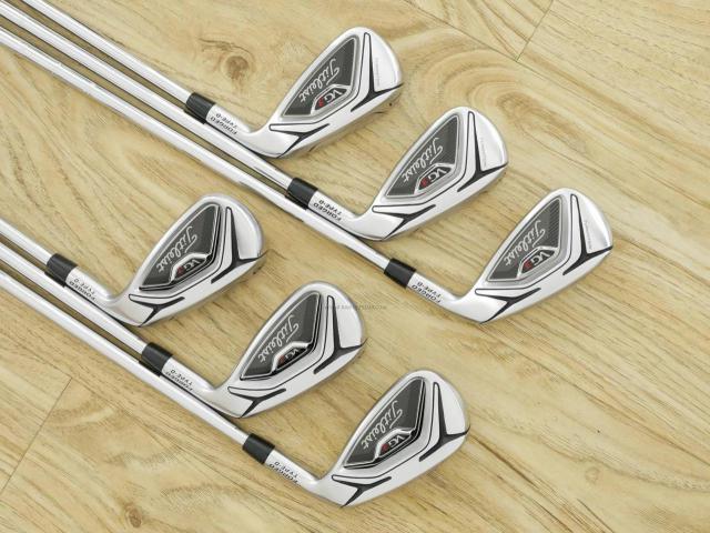 Iron set : Titleist : ชุดเหล็ก Titleist VG3 Type D Forged (รุ่นปี 2019 Japan Spec. ตีง่ายและไกลที่สุดของ Titleist) มีเหล็ก 5-Pw (6 ชิ้น) ก้านเหล็ก NS Pro 950 Flex S