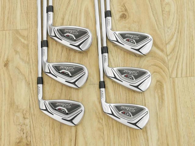 Iron set : Titleist : ชุดเหล็ก Titleist VG3 Type D Forged (รุ่นปี 2019 Japan Spec. ตีง่ายและไกลที่สุดของ Titleist) มีเหล็ก 5-Pw (6 ชิ้น) ก้านเหล็ก NS Pro 950 Flex S