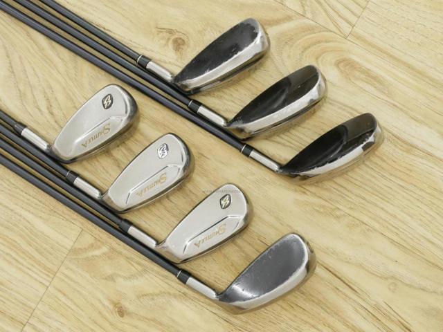 Iron set : Maruman : ชุดเหล็กกระเทย Maruman Shuttle A (ตีง่ายมากๆ ไกล เสียงใส) มีเหล็ก 4-10 (7 ชิ้น) ก้านกราไฟต์ Flex R