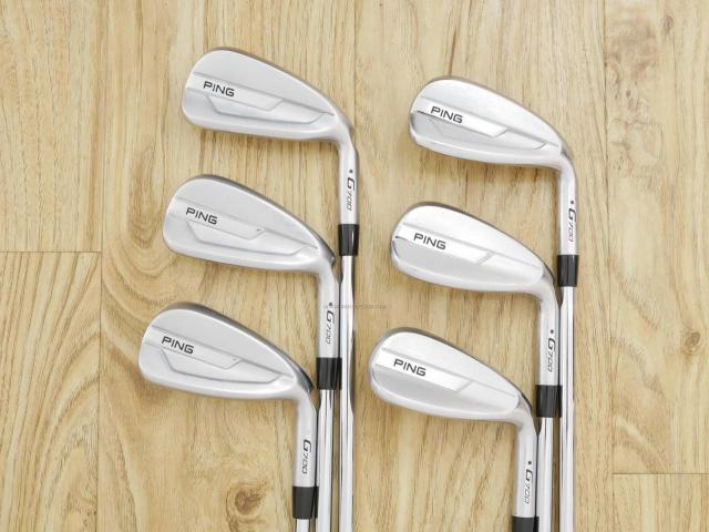 Iron set : Ping : ชุดเหล็ก Ping G700 (ปี 2019 Japan Spec. ใบใหญ่ ง่ายที่สุด ไกลที่สุดของ Ping) มีเหล็ก 6-Pw,Aw (6 ชิ้น) ก้านเหล็ก NS Pro 950 Flex R