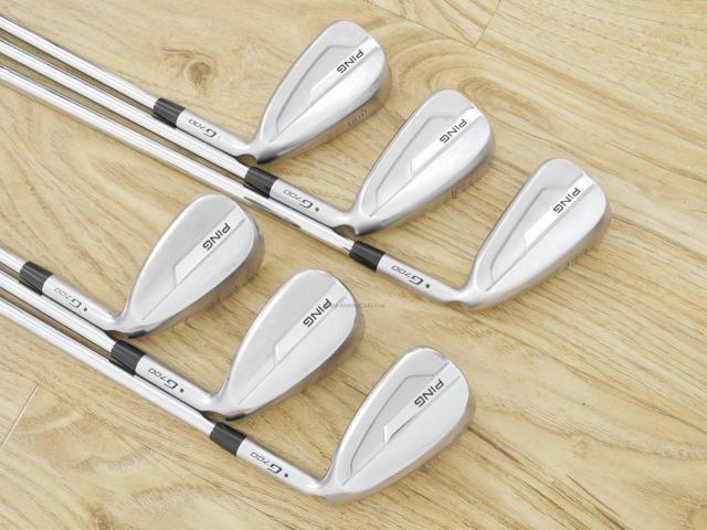 Iron set : Ping : ชุดเหล็ก Ping G700 (ปี 2019 Japan Spec. ใบใหญ่ ง่ายที่สุด ไกลที่สุดของ Ping) มีเหล็ก 6-Pw,Aw (6 ชิ้น) ก้านเหล็ก NS Pro 950 Flex R