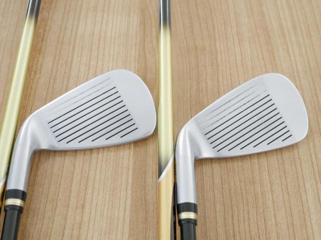 Iron set : Honma : ชุดเหล็ก Honma Beres IS-02 (หน้าเด้ง Forged) มีเหล็ก 7-11 (5 ชิ้น เทียบเท่า 6-Pw) ก้าน ARMRQ 6 (49) Flex R (2 ดาว)