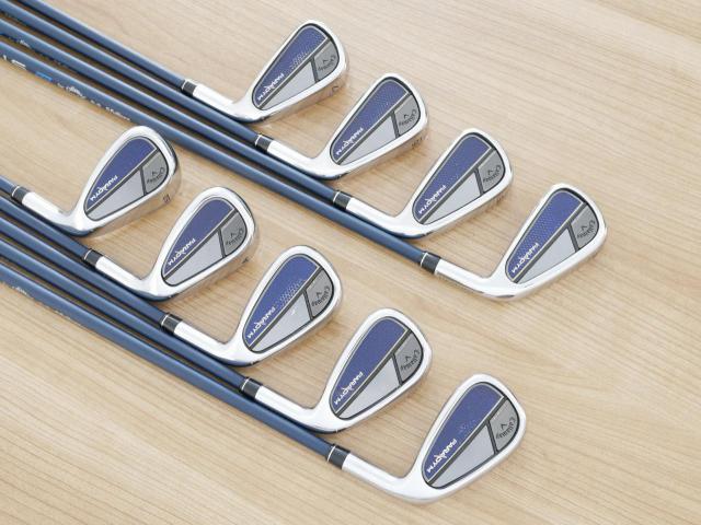 Iron set : Callaway : ชุดเหล็ก Callaway Paradym (ออกปี 2023 Japan Spec.) มีเหล็ก 4-Pw,Aw,52 (9 ชิ้น) ก้านกราไฟต์ Fujikura VENTUS TR 5 Flex R
