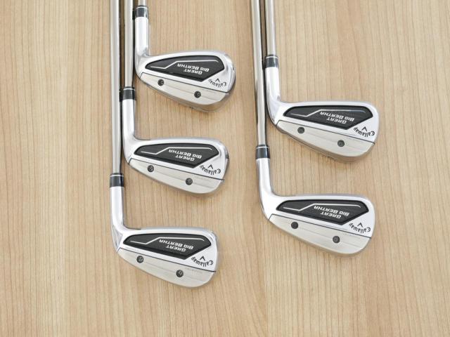 Iron set : Callaway : ชุดเหล็ก Callaway Great Big Bertha (ออกปี 2023 Japan Spec แพงสุด ตีง่ายสุด ไกล) มีเหล็ก 6-Pw (5 ชิ้น) ก้านกราไฟต์ Fujikura Speeder NX Flex R
