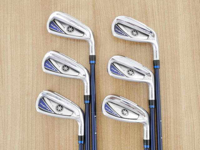 Iron set : Yamaha : ชุดเหล็ก Yamaha Inpres UD+2 (ออกปี 2019 ตีไกลที่สุด ไกลกว่าเหล็กทั่วไป 2 เบอร์ หน้าเด้ง COR 0.822) มีเหล็ก 6-Pw,Aw (6 ชิ้น) ก้านกราไฟต์ Flex SR