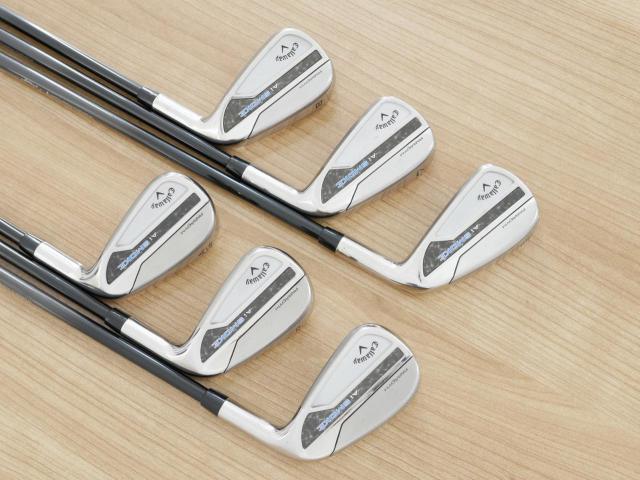 Iron set : Callaway : ชุดเหล็ก Callaway Paradym Ai Smoke (ออกปี 2024 ตีง่ายมาก ไกล Japan Spec.) มีเหล็ก 6-Pw,Aw (6 ชิ้น) ก้านกราไฟต์ Fujikura TENSEI 50 Flex R