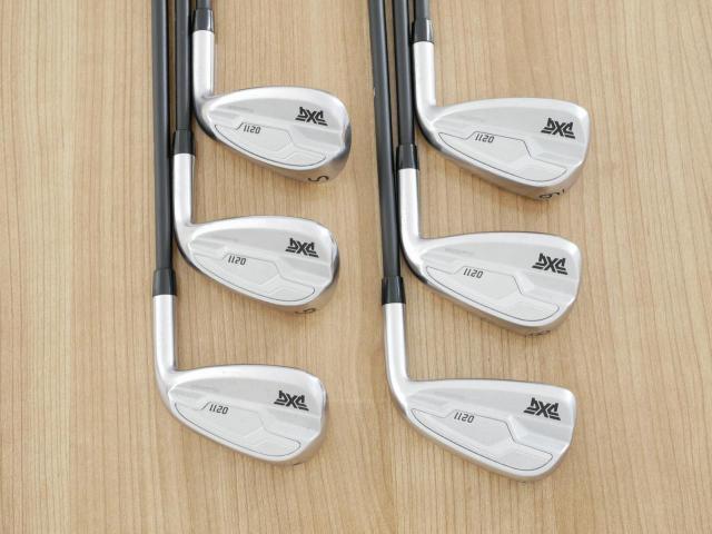 Iron set : PXG : ชุดเหล็ก PXG 0211 DUAL COR (ออกปี 2021 หน้าเด้ง ตีไกลมากๆ) มีเหล็ก 7-Pw,Aw,Sw (6 ชิ้น) ก้านกราไฟต์ Mitsubishi MMT 80 Flex R