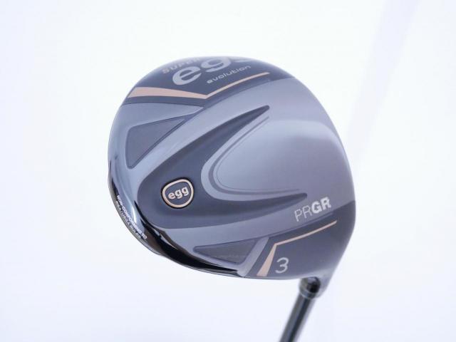 Fairway Wood : PRGR : หัวไม้ 3 PRGR Super EGG Evolution (รุ่นล่าสุด ออกปี 2024 หน้าเด้งเกินกฏ ตีไกลมาก) Loft 16 Flex SR (M-40)